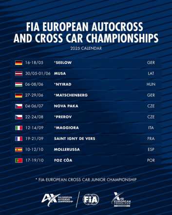 Championnat Autocross et Xc Crosscar 2025